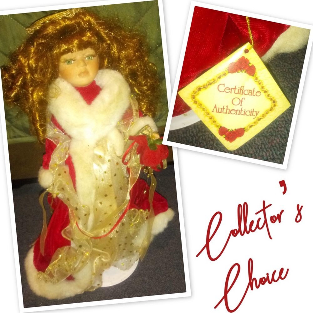 Collector's Choice Red and Gold Doll